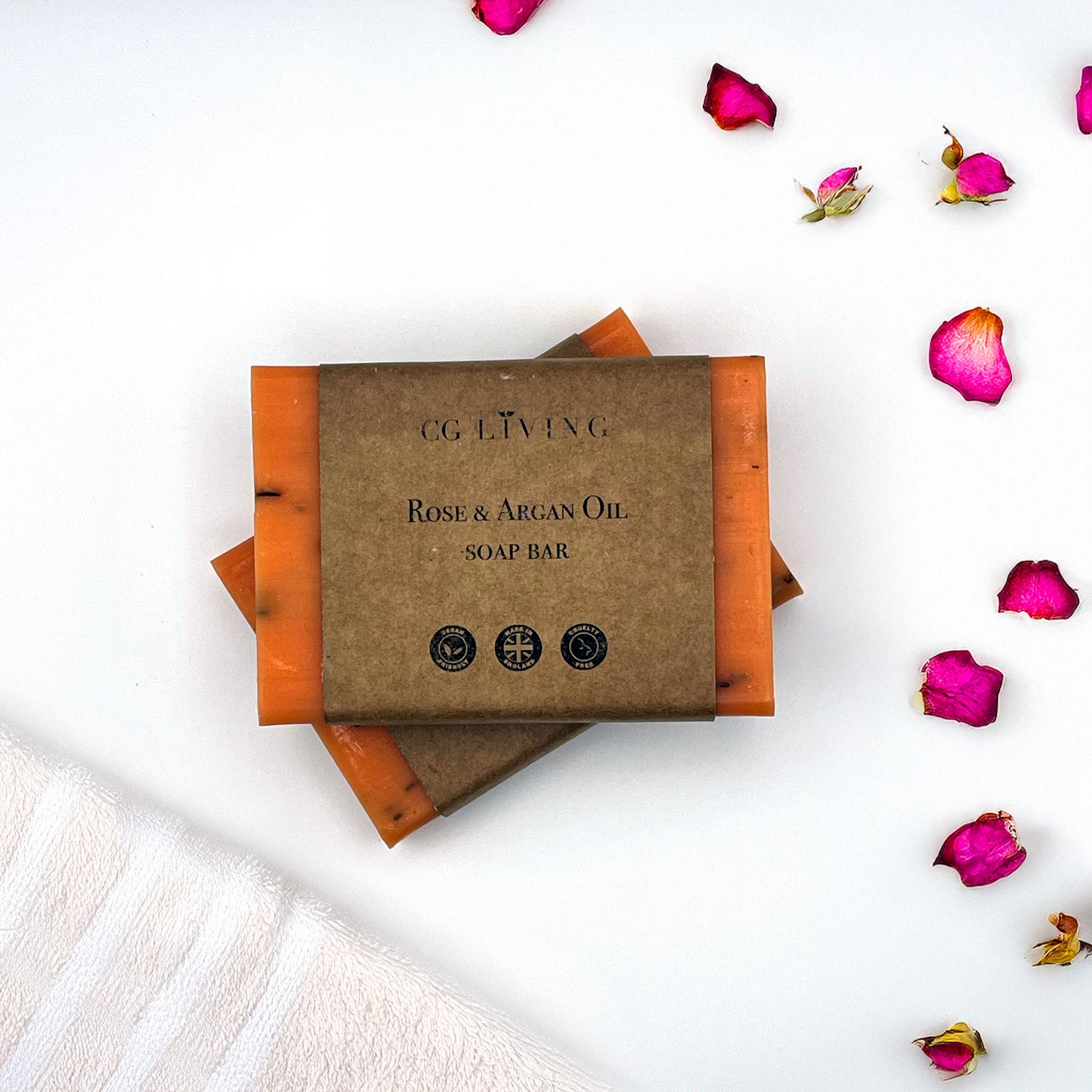 Rose & Argan Oil Soap bar 100g