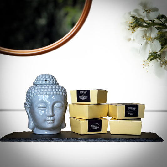 Buddha Wax Burner Set