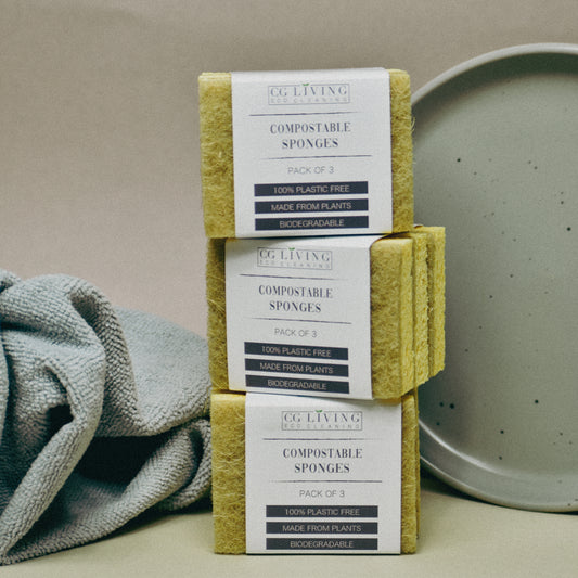 Cellulose Sponges Pack of 3